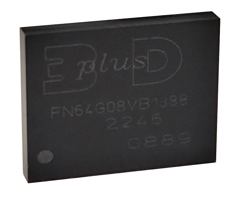 3D PLUS High Temperature Nand Flash 3DFN64G08VB1388