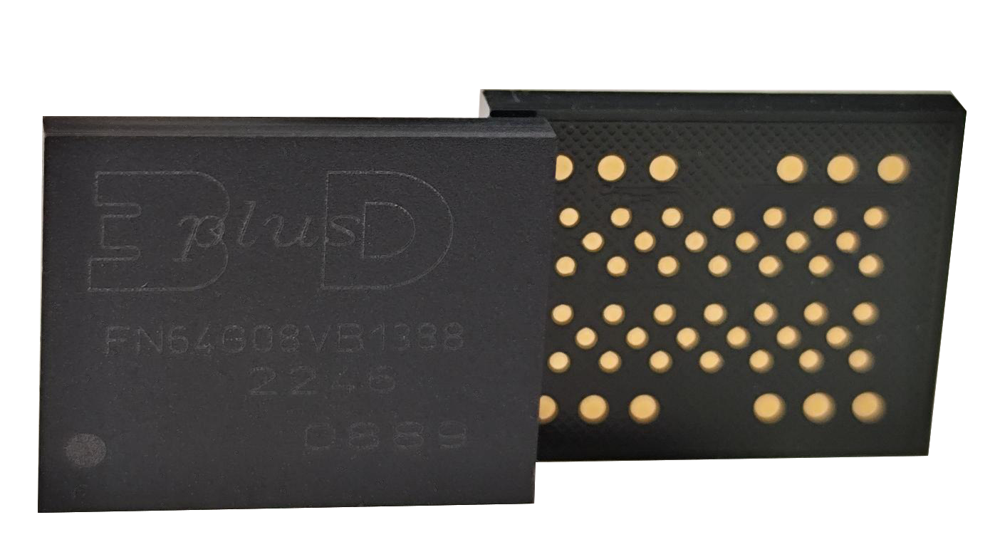 3D PLUS Nand Flash High Temperature 3DFN64G08VB1388
