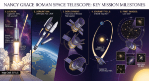 NASA's Nancy Grace Roman Space Telescope. Image Credit: 3D PLUS