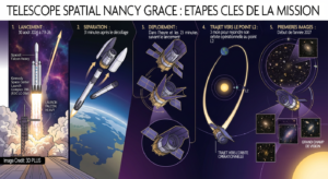 TELESCOPE SPATIAL NANCY GRACE ETAPES CLES DE LA MISSION