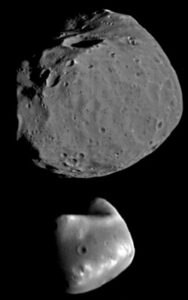 mars' moons phobos and deimos